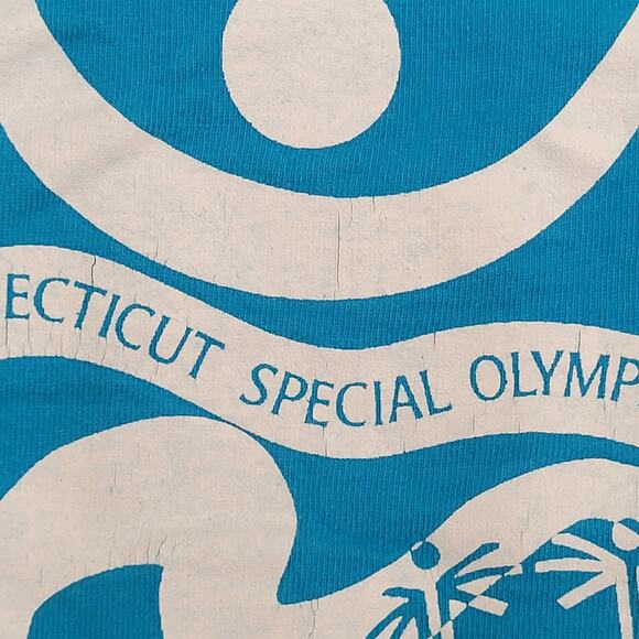 Vintage 1996 New-Haven Summer-Games Shirt M/L 21x28 Connecticut - Picture 8 of 14